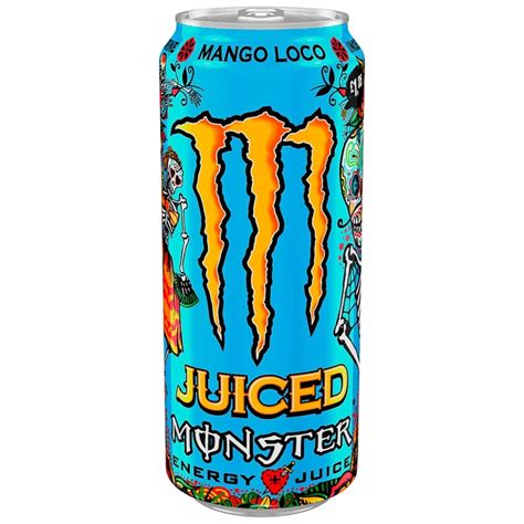 As of 2019, monster energy has a 35% share of the energy drink market, the second highest share after red bull. Monster Energy Drink 500ml - Mango Loco | Soft Drinks - B&M