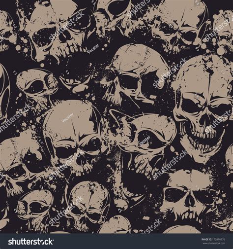 146734 Skull Pattern Images Stock Photos And Vectors Shutterstock