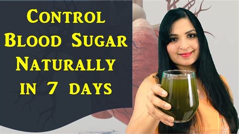 Cure Diabetes Naturally In 7 Days Best Home Remedy For Diabetes Samyuktha Diaries Youtube