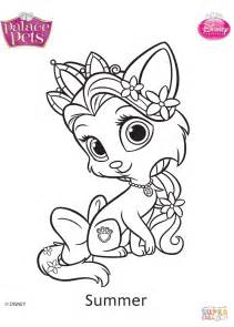 I also added a little party flare with the. Palace Pets Summer coloring page | Free Printable Coloring ...