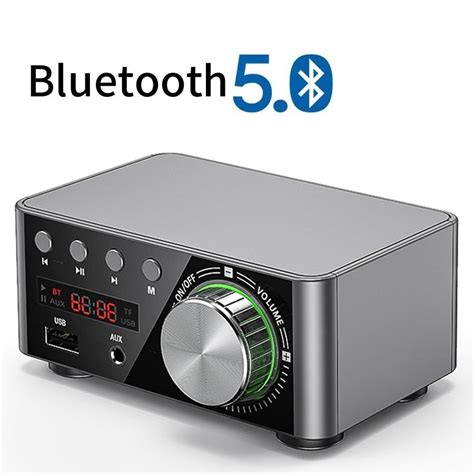 Mini Audio HiFi Bluetooth HiFi Power Amplifier Class D Tpa