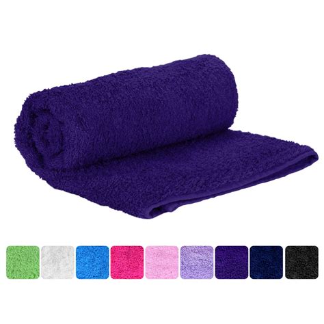 Premium 100 Natural Soft Cotton Hand Towel Set Of 6 Purple