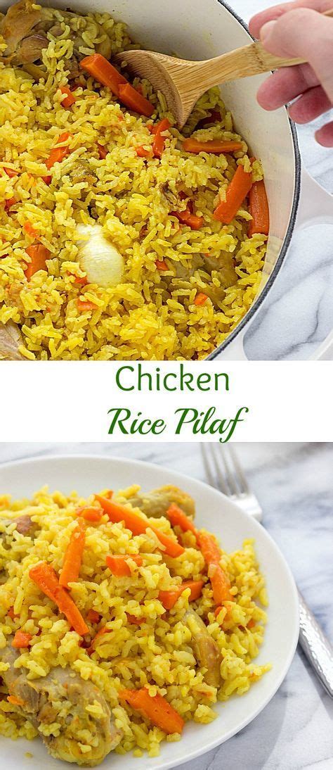 This One Pot Chicken Rice Pilaf Is Easy And Fast Weeknight Meal Its
