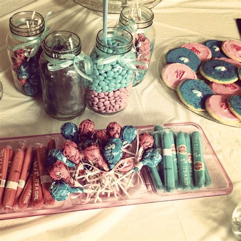Candy Bar For My Sisters Gender Reveal Gender Reveal Party Reveal