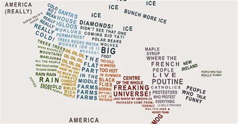 This Hilarious Map Describes Canada's Stereotypes By ...