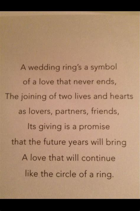 something very similar was said at our vow renewal | Wedding verses
