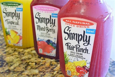 Simply Juice Drinks ... It's Simply Delicious!