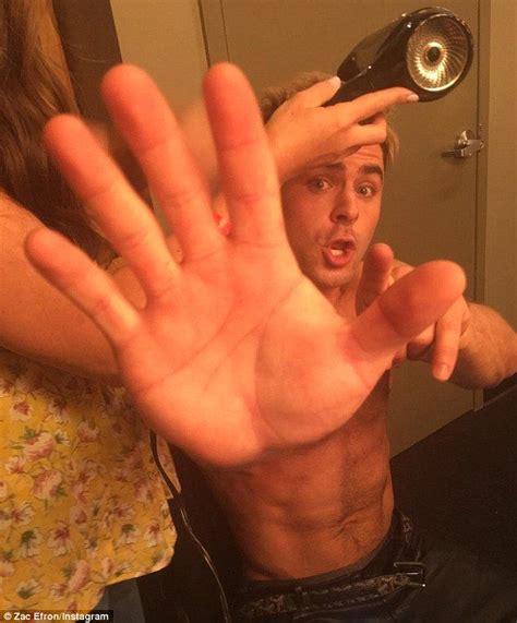 Surprise Zac Efron Looked Caught By Surprise In This Photo Shared To