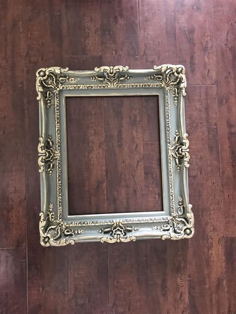 16x20 Antique Shabby Chic Frames Wedding Baroque Frame Etsy Chic Wall