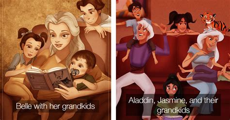 Disney Princesses And What It Would Look Like For Them To Be Enjoying