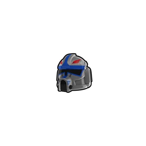 Lego Custom Accessories Arealight Silver Clone Pilot Hawk Helmet La