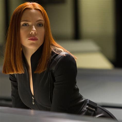 Scarlett Johansson As The Black Widow In Captain America The Winter