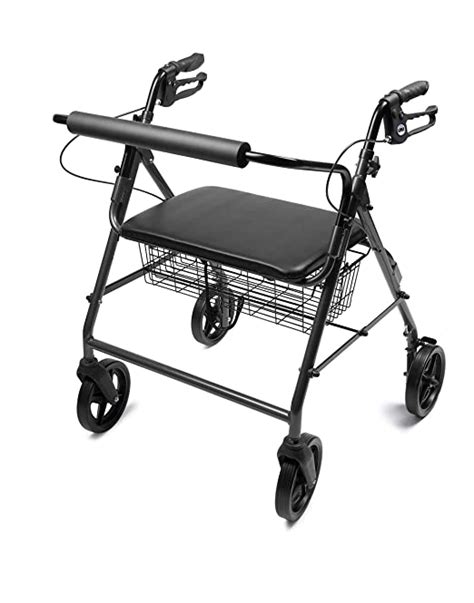 Lumex Walkabout Imperial Bariatric Rollator With Seat