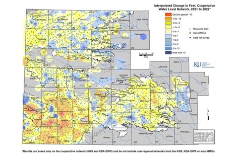 Groundwater Levels Fall Across Western And Central Kansas