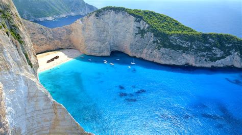 Navagio Beach A Blue Spaceships Prove To Be The Waters