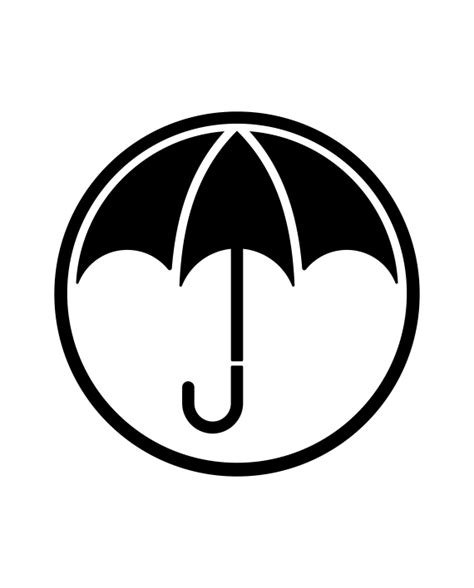 Pegatina The Umbrella Academy Logo Adhesivosnatos