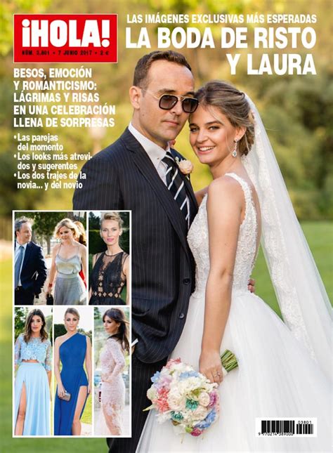 HOLA adelanta su edición las imágenes exclusivas más esperadas de la boda de Risto y Laura