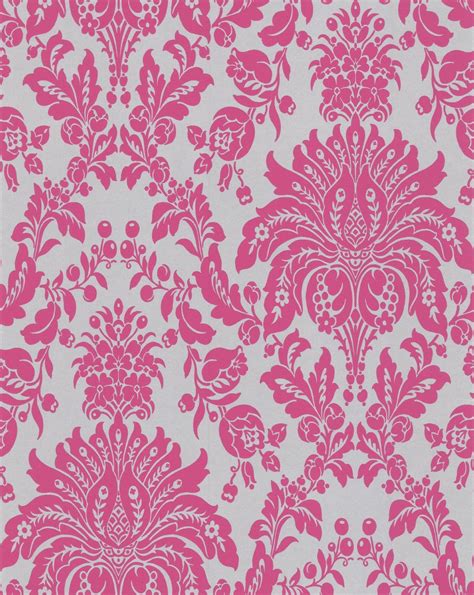 Top 15 Pink Damask Wallpapers For Interiors Inspiration By Color