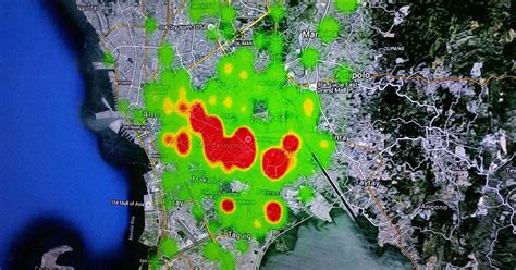Heat Map Shows How Much Metro Manila Badly Needs Efficient Transportation