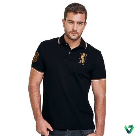 Giordano 3d Lion Embroidery Polo Shirt Vegapk