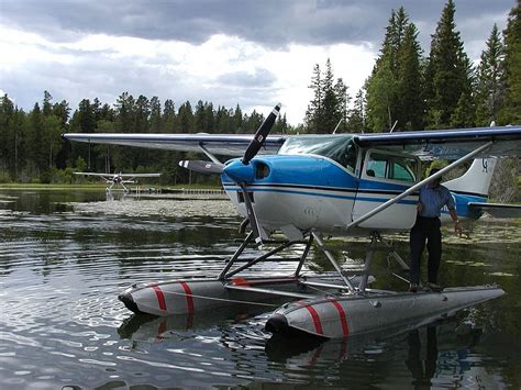 Hd Wallpaper Float Plane Lake Float Plane Airplane Transportation