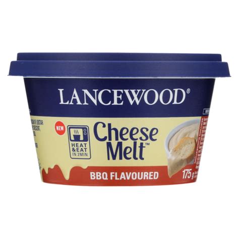 Lancewood Cheese Melt BBQ Flavoured Cheese Spread 175g | Cottage Cheese & Soft Cheese | Cheese ...