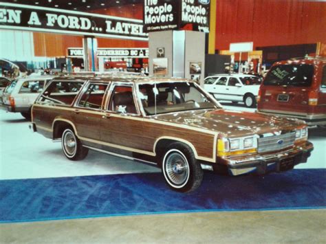 1989 Ford Ltd Country Squire At The Chicago Auto Show Ford Ltd