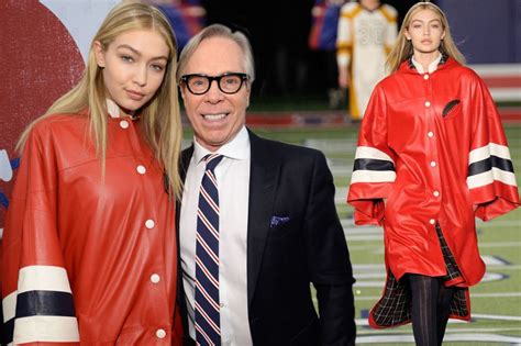 Gigi Hadid Was Dressed In A Poncho For First Ever Tommy Hilfiger Show As She Wasn T Tall Enough