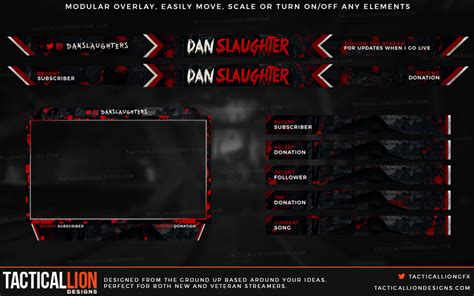Twitch Overlay Horror By Tacticalliondesigns On Deviantart