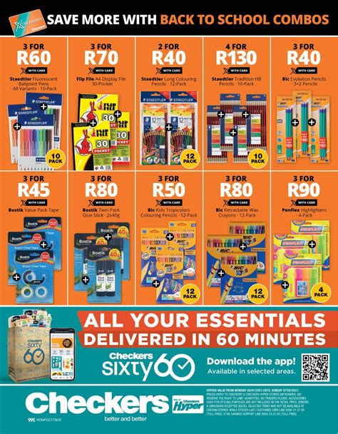Checkers Back To School 2021 Catalogue - 2021/01/04 - 2021 ...