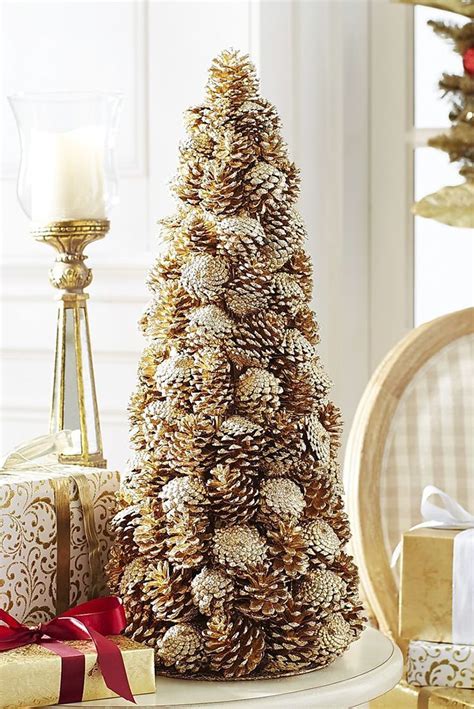 20 Latest Gold Pine Cone Christmas Tree Ornaments The Procrastinator