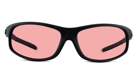 Theraspecs Wrap Migraine And Light Sensitivity Glasses Indoor Fl 41 Tinted Lenses Black