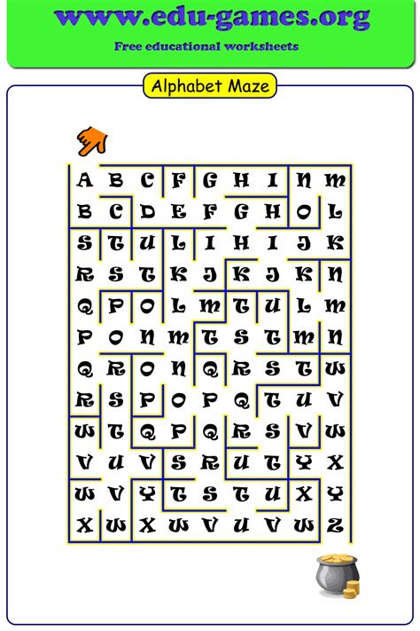 It was created through a restructuring of google on october 2, 2015. Alphabet Maze Generator | Free Worksheets and Templates