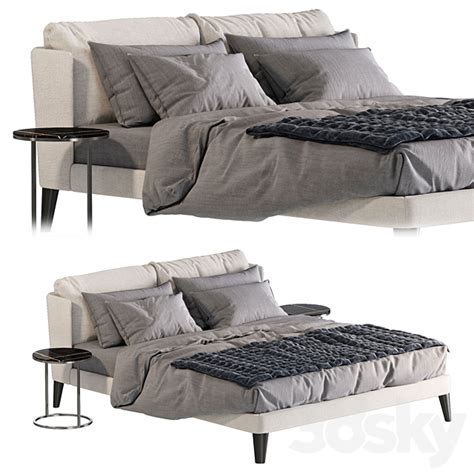Bed Meridiani Kira Up Bed 3d Models