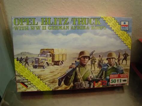 1 72 ESCI OPEL Blitz Truck With WWII German Afrika Korps In OVP EUR 34