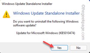 Fix An Error Has Occurred Not All Of The Updates Were Successfully Uninstalled