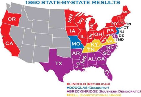 1860 presidential election in which abraham lincoln, the republican candidate, defeated douglas, the democratic nominee that year. Unit 5 Timeline | Timetoast timelines