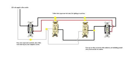 wire    switches  control  duplex receptacles     switch
