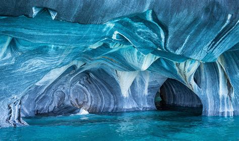 The Marble Caves In Patagonia Chile South America The Travel Bible