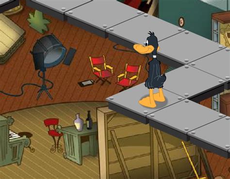 Daffy039s Studio Adventure Daffy Duck Cartoon Game Online Free Games
