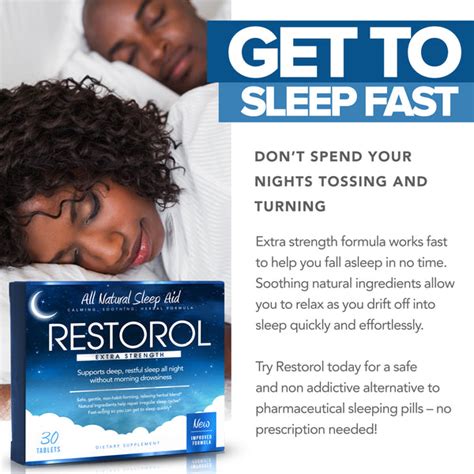 Restorol Extra Strength Sleep Aid Vital Depot