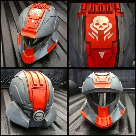 Ultimate Halo 4 Scout Helmet Paint By Johnson Arms Props Wearable
