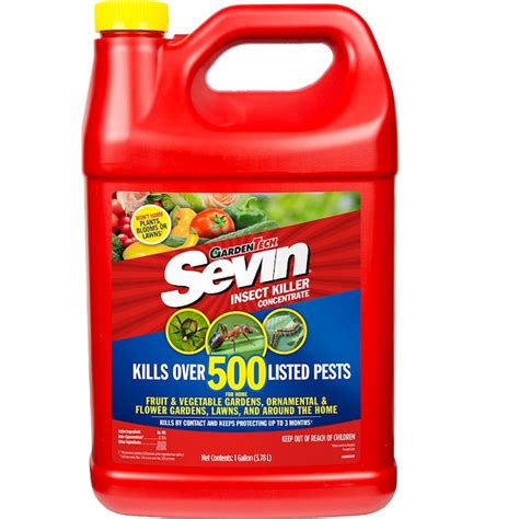 Sevin 1 Gallon Concentrate Garden Insect Killer In The Pesticides