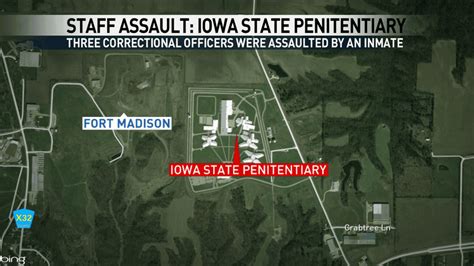 3 Correctional Officers Assaulted At Iowa State Penitentiary