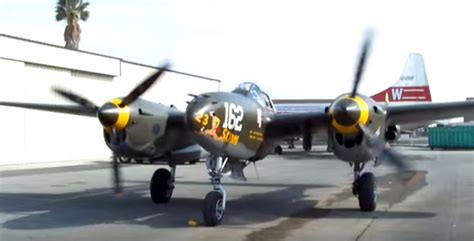 Smooth Sweet Sounds Of The Allison V 1710 Engines On The Lockheed P 38