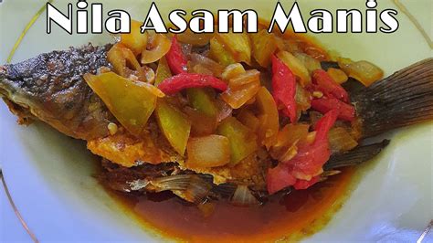 Saus asam manis ini dapat digunakan untuk masakan ikan goreng, jamur goreng, sampai fuyunghai. RESEP NILA ASAM MANIS SUPER SIMPLE - YouTube