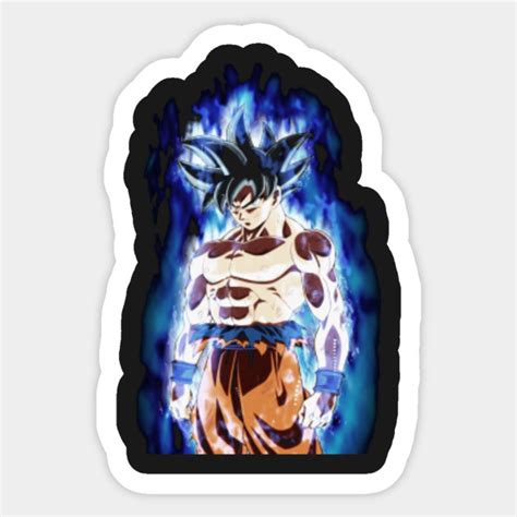 Goku Ultra Instinct Goku Sticker Teepublic