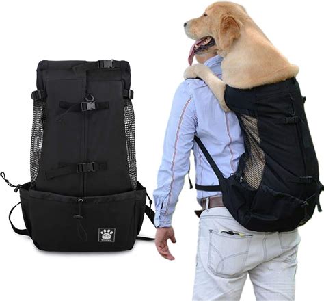 Woolala Dog Backpack Carrier Rucksack Puppy Head Out Front Pack With