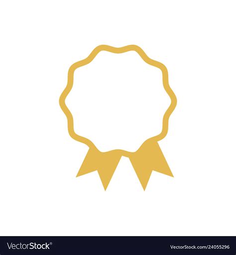 Star Badge Icon Design Template Royalty Free Vector Image