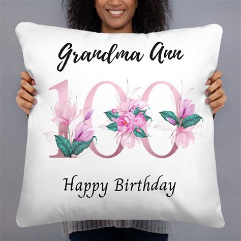 100th Birthday Ts For Women 100 Year Old Female T 100 Etsy